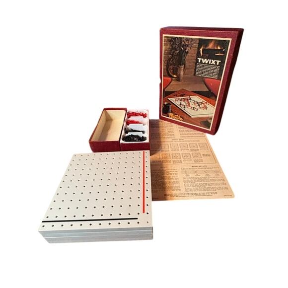 Vintage TWIXT 3M Bookshelf Board Game Ingenious Strategy Game 1962 - Picture 3 of 8